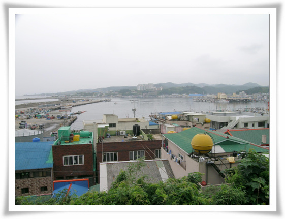 용왕당 에서 바라본 구룡포 전경 